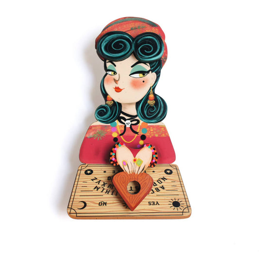 Medium with Ouija Brooch
