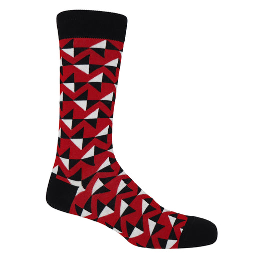 PEPER HAROW Red Triangle Socks