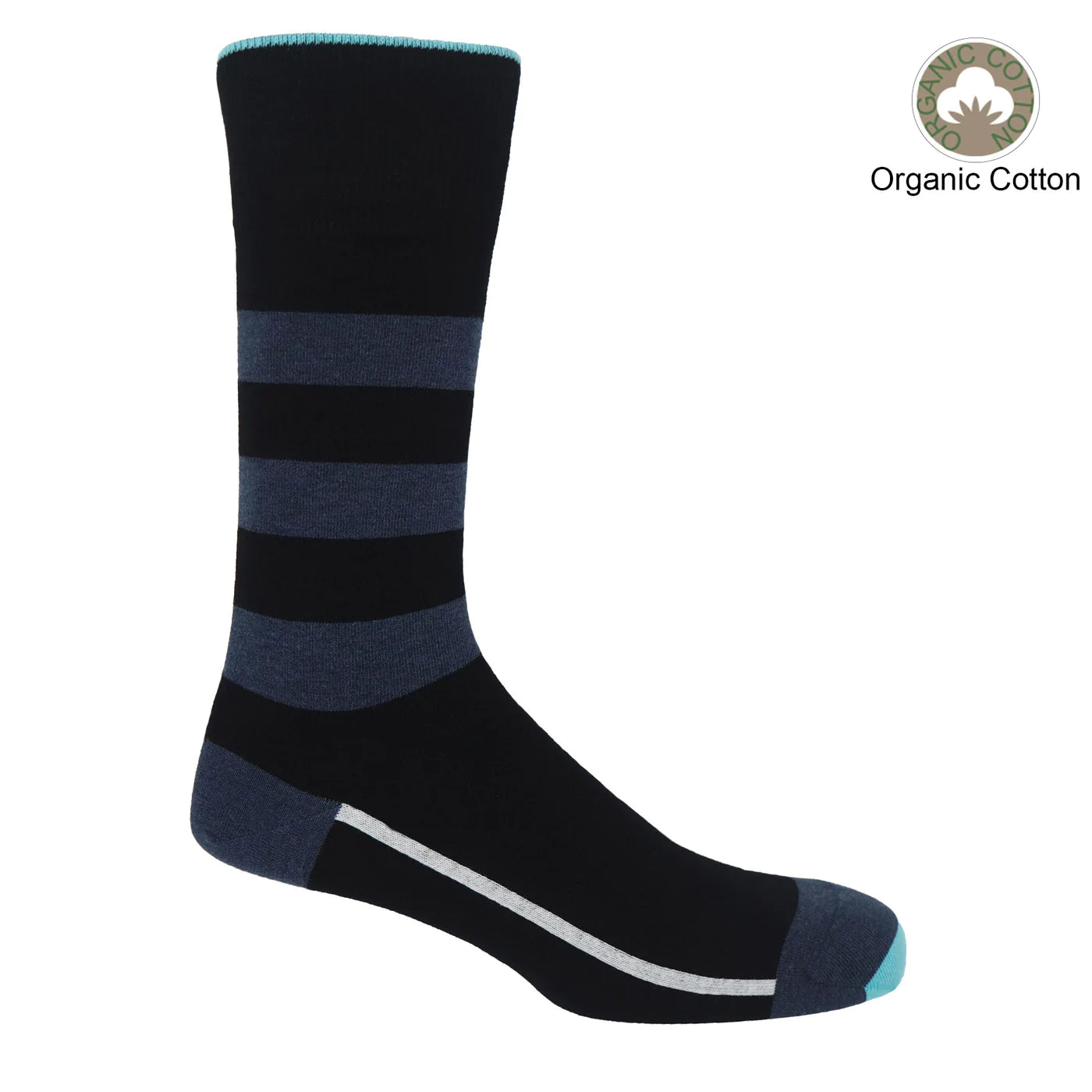 PEPER HAROW Black Equilibrium Socks
