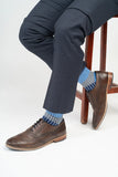 PEPER HAROW Blue Chord Socks