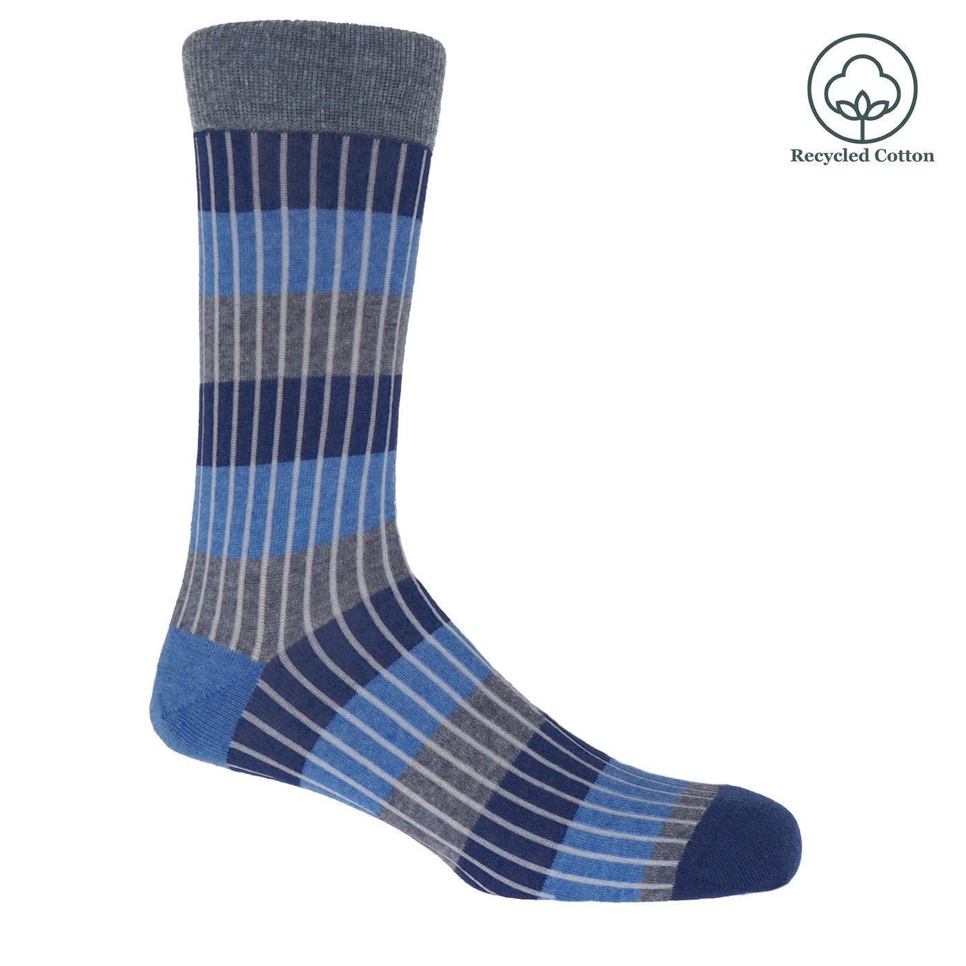 PEPER HAROW Blue Chord Socks