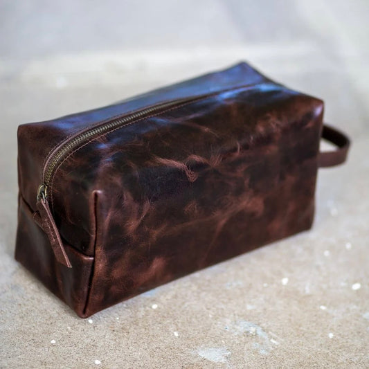 Dark Crunch Toiletry Bag