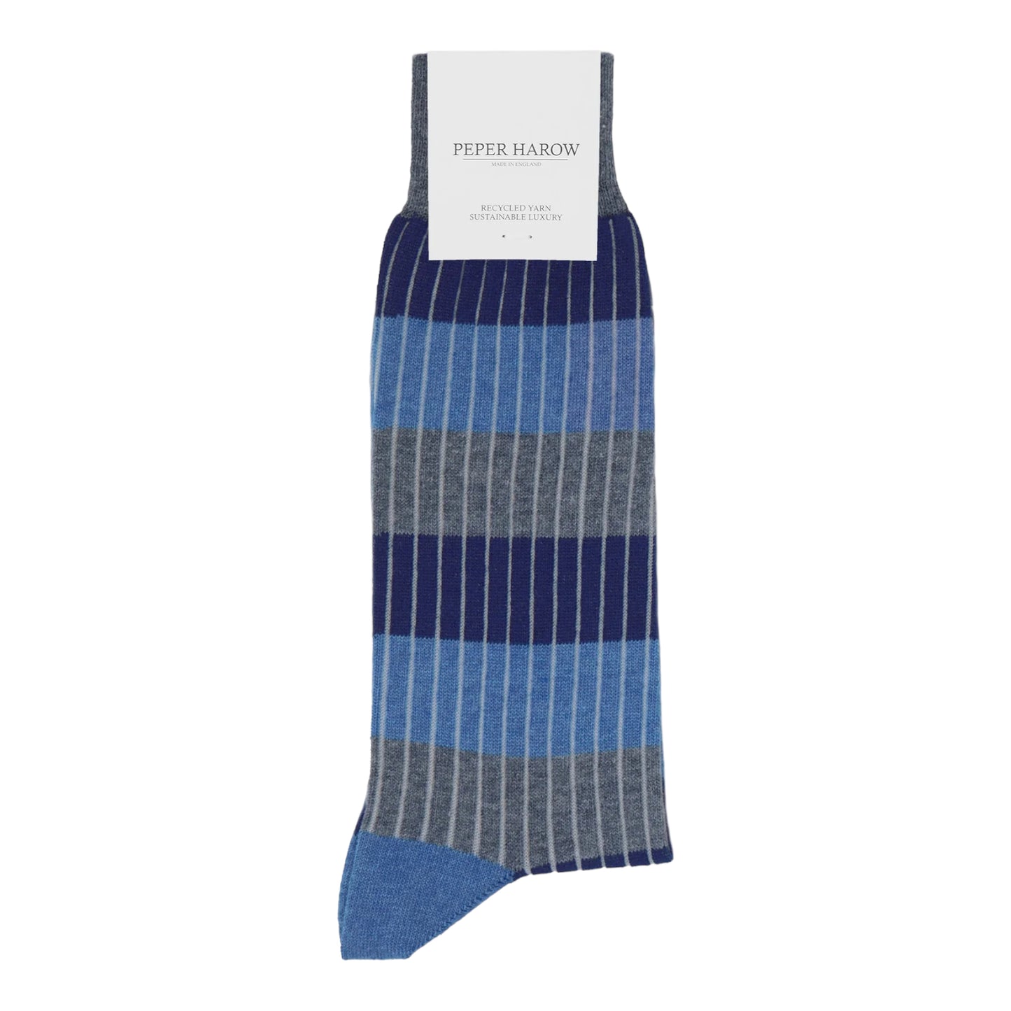 PEPER HAROW Blue Chord Socks