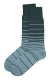 PEPER HAROW Blue Retro Stripe Socks