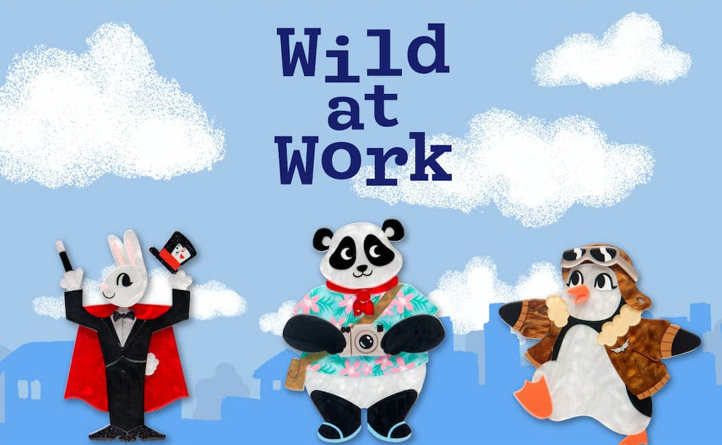 Erstwilder Wild at Work Brooch Pack
