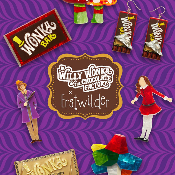 Willy Wonka & the Chocolate Factory Brooch Pack