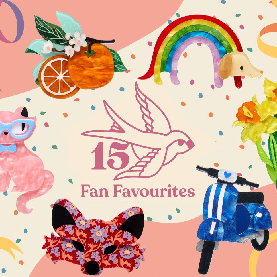 Erstwilder 15th Birthday Fan Favourites Brooch Pack