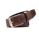 Diego 35mm Full Grain Natural Leather Belt - assorted colours