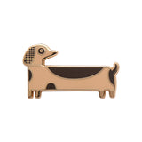 Long Dog Enamel Pin