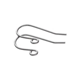 Earring Hooks (Silver) - 1 Pair