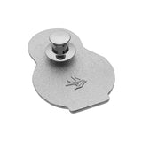Enamel Pin Metal Locking Clasp 10-Pack - Silver