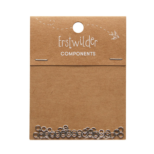 Jump Ring Pack (4mm) - 40 Piece (Silver)