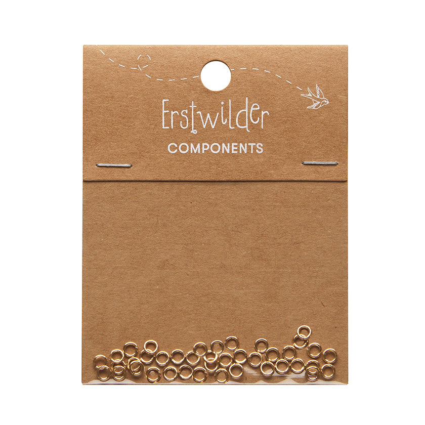 Jump Ring Pack (4mm) - 40 Piece (Gold)