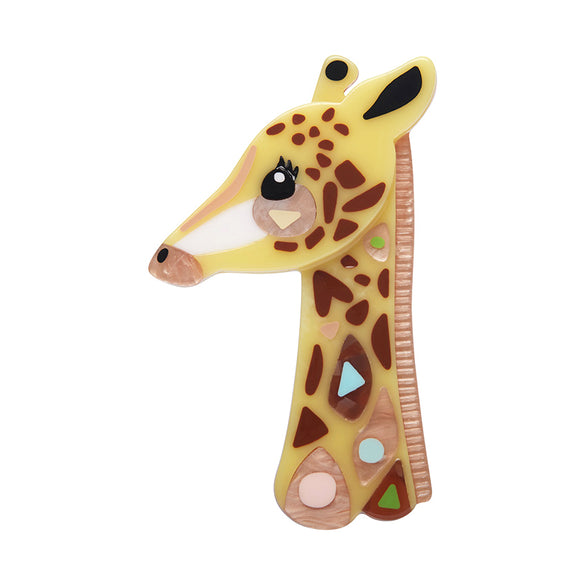 Genteel Giraffe Brooch