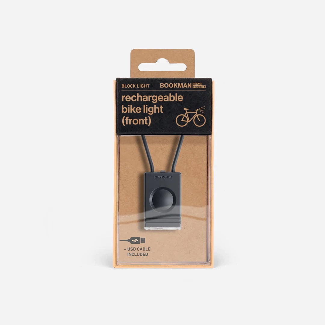 Block Rechargeable Front Light