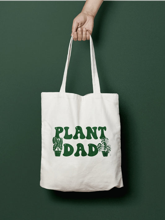 Plant Dad Tote Bag