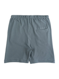 Charcoal Blue Pique Shorts