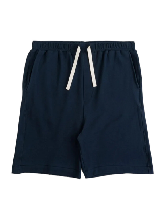 Navy Pique Shorts