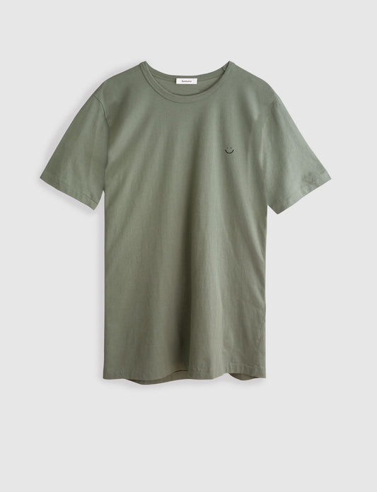 Classic Crew Tee Palm Smiley