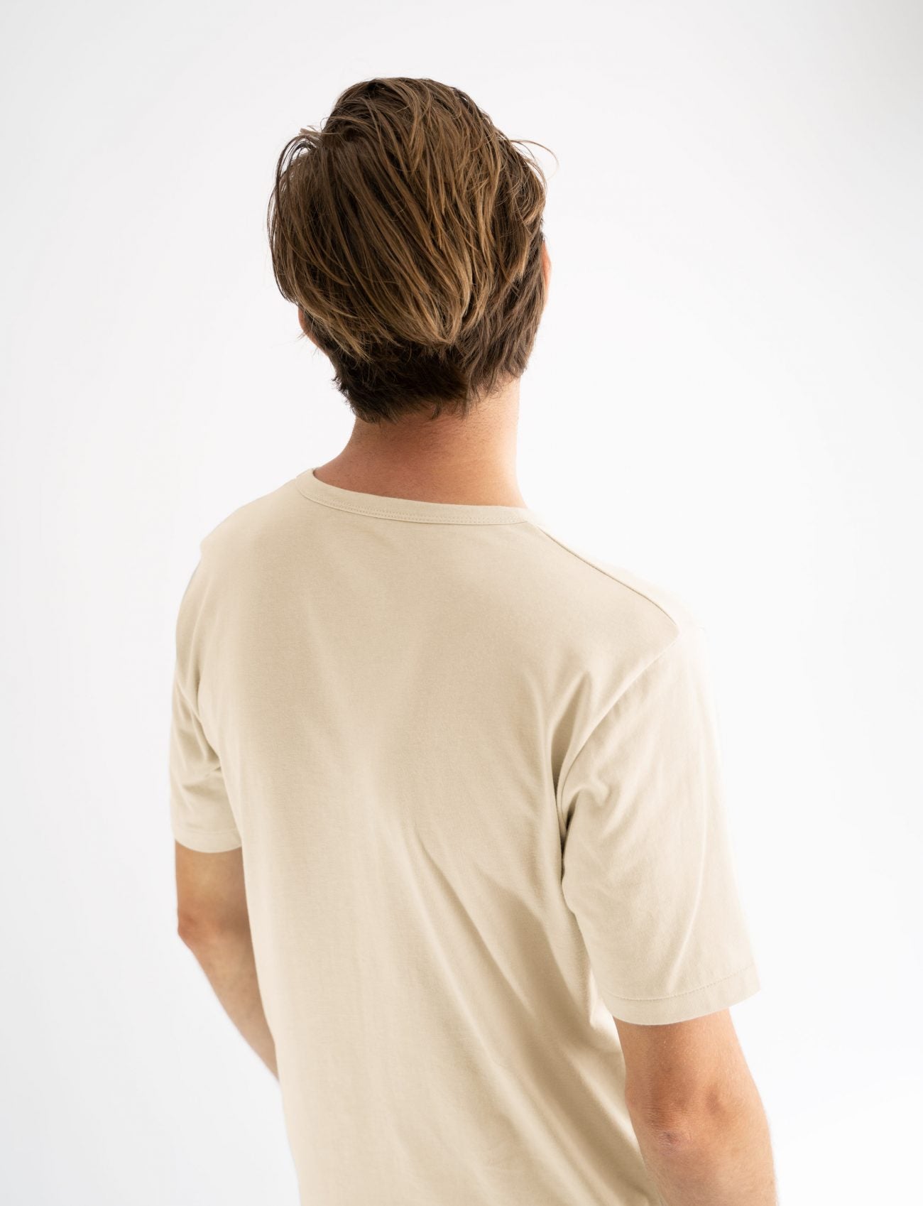 Classic Crew Tee Sandstone Smiley