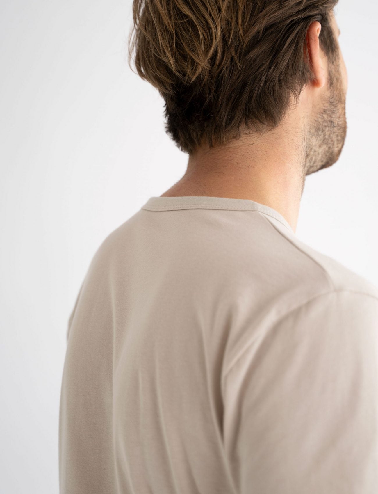 Classic Crew Tee Stone Smiley