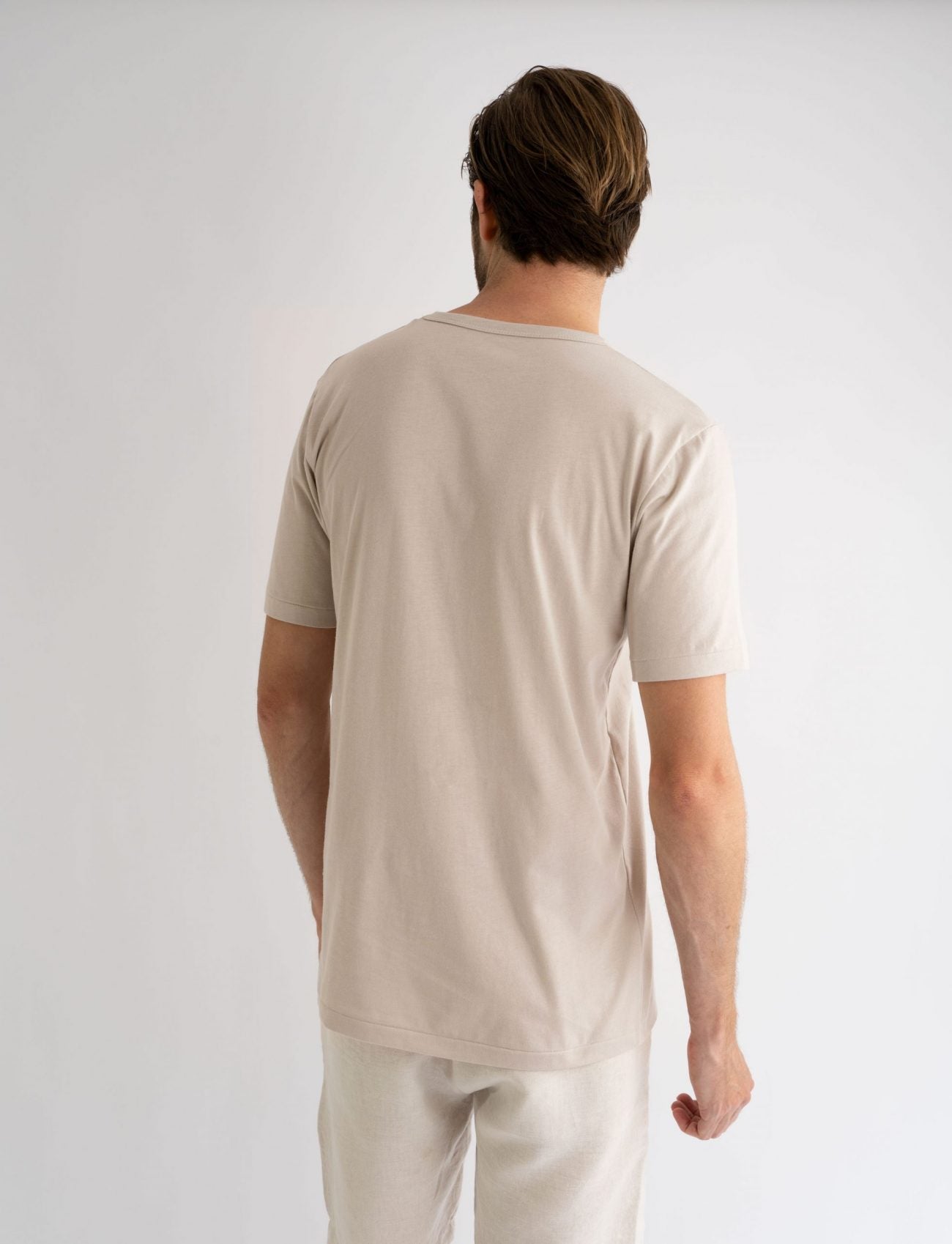 Classic Crew Tee Stone Smiley