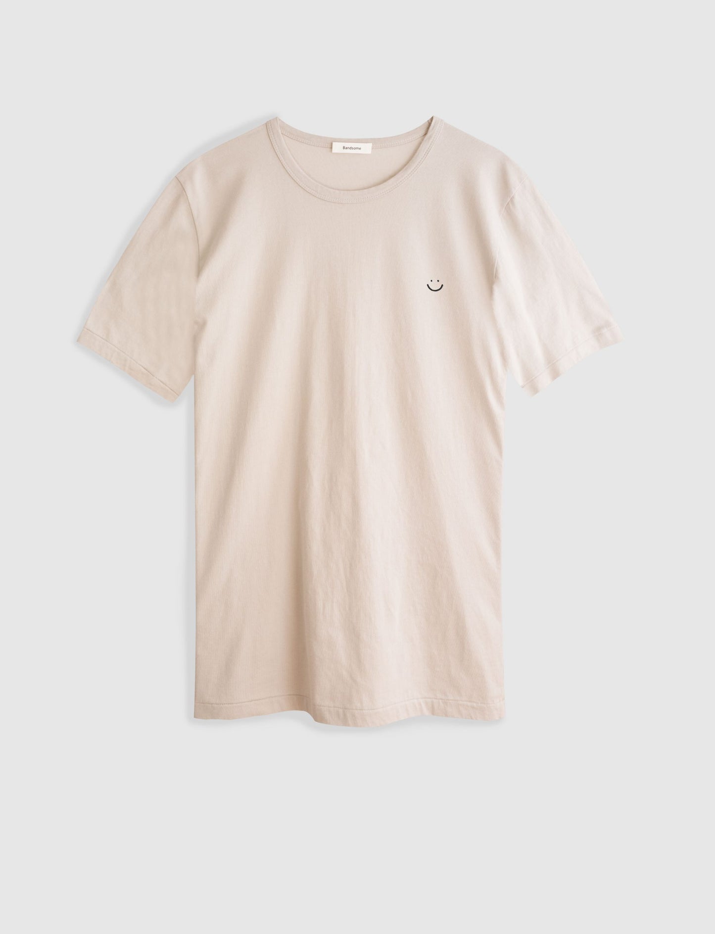 Classic Crew Tee Stone Smiley