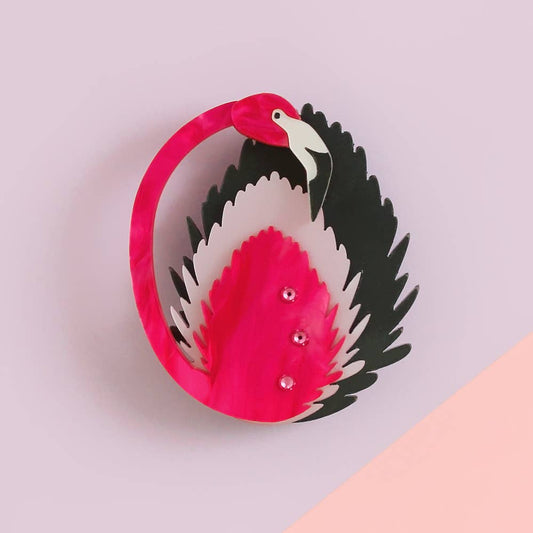 Flamingo Brooch